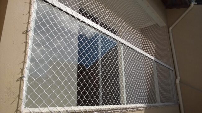 redes e telas de proteção na zona Leste
