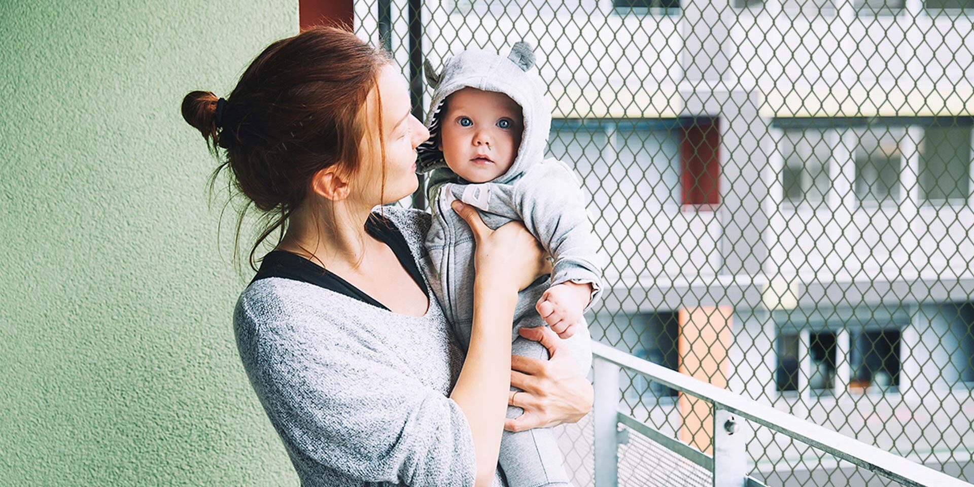 Rede de proteção para criança