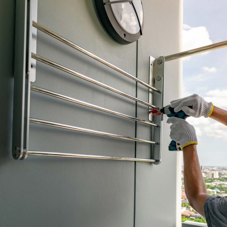 Varal de Teto e Parede Varal de parede, varal de Chã