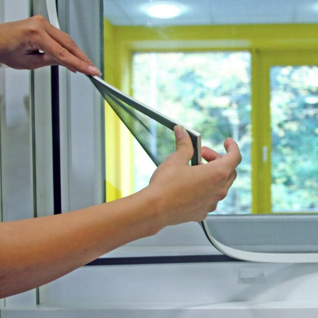 tela mosquiteira magnética